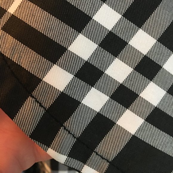 Vero Moda Plaid Trench Nylon - Picture 3 of 8